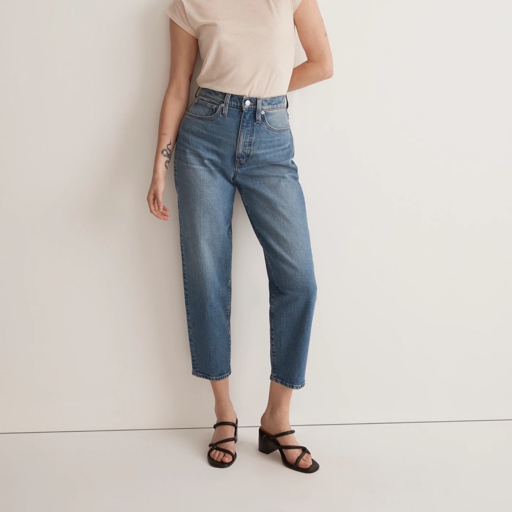 Madewell Tall Balloon Ankle Jeans in Grandile Wash / TALL 26